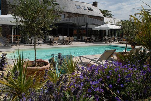 Отель Domaine De Kermodest Quemper-Guezennec Экстерьер фото